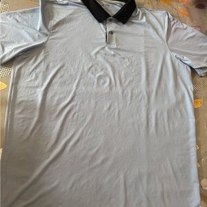 Greyson light Purple Golf Polo with Black Collar